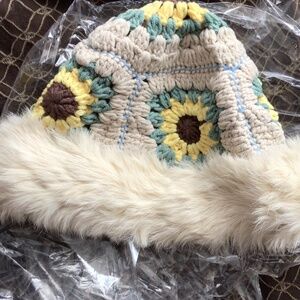 NEW ! Crochet boho hat